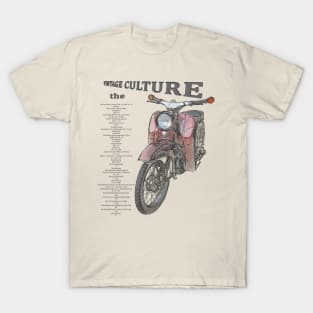 vintage culture - gdr classic bike T-Shirt